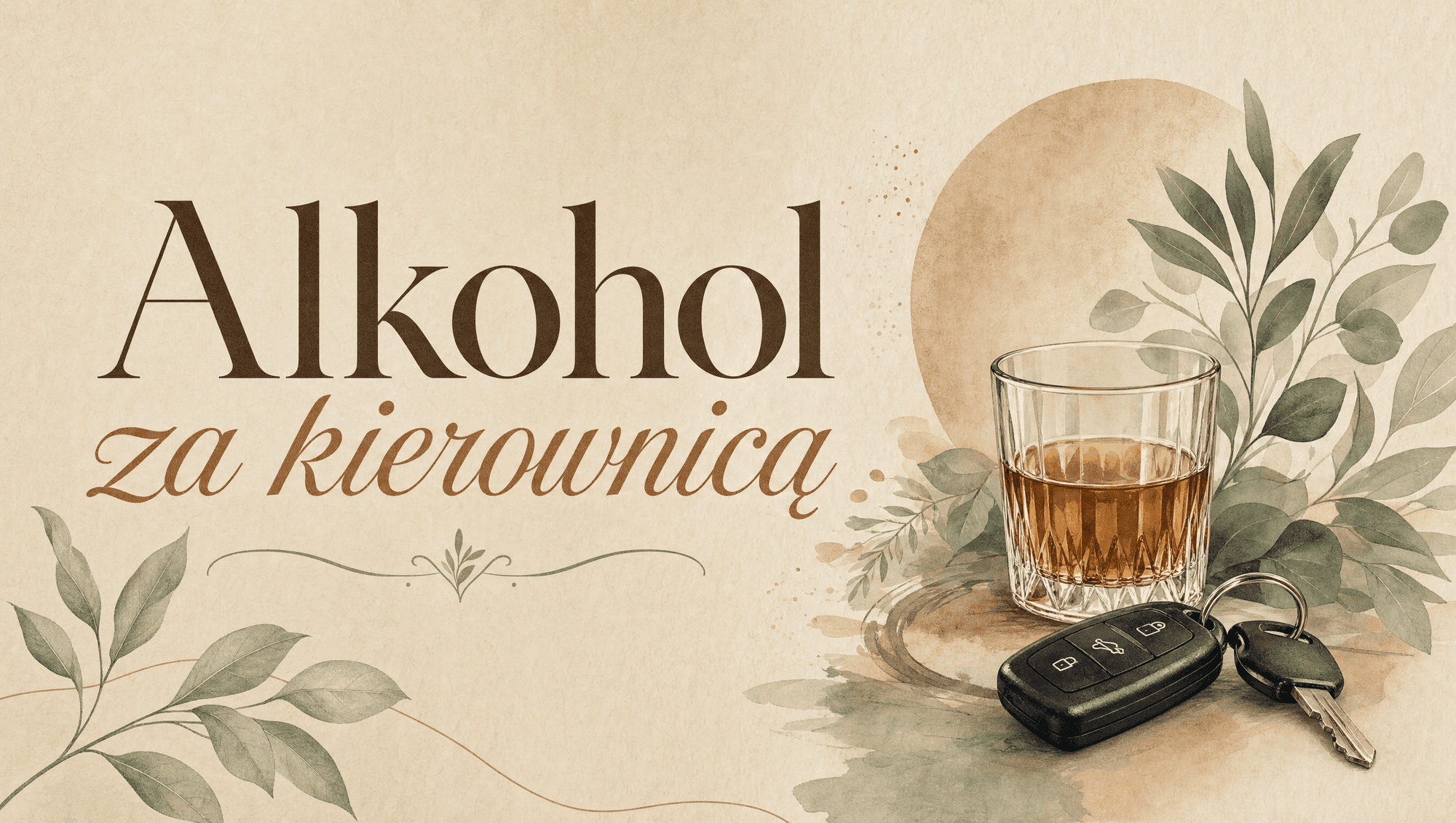Alkohol a prawo jazdy — kiedy potrzebne leczenie