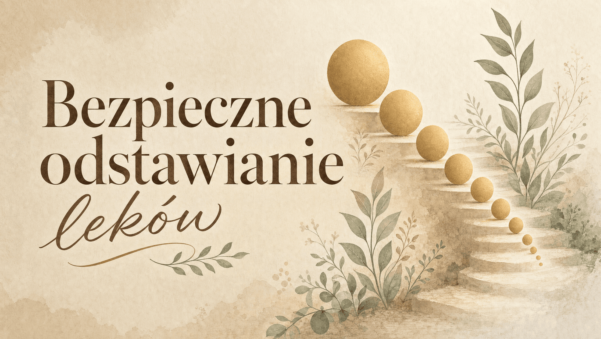 Jak bezpiecznie odstawić leki uzależniające