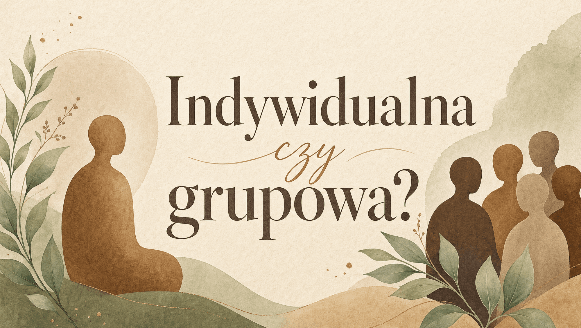 Terapia indywidualna czy grupowa?