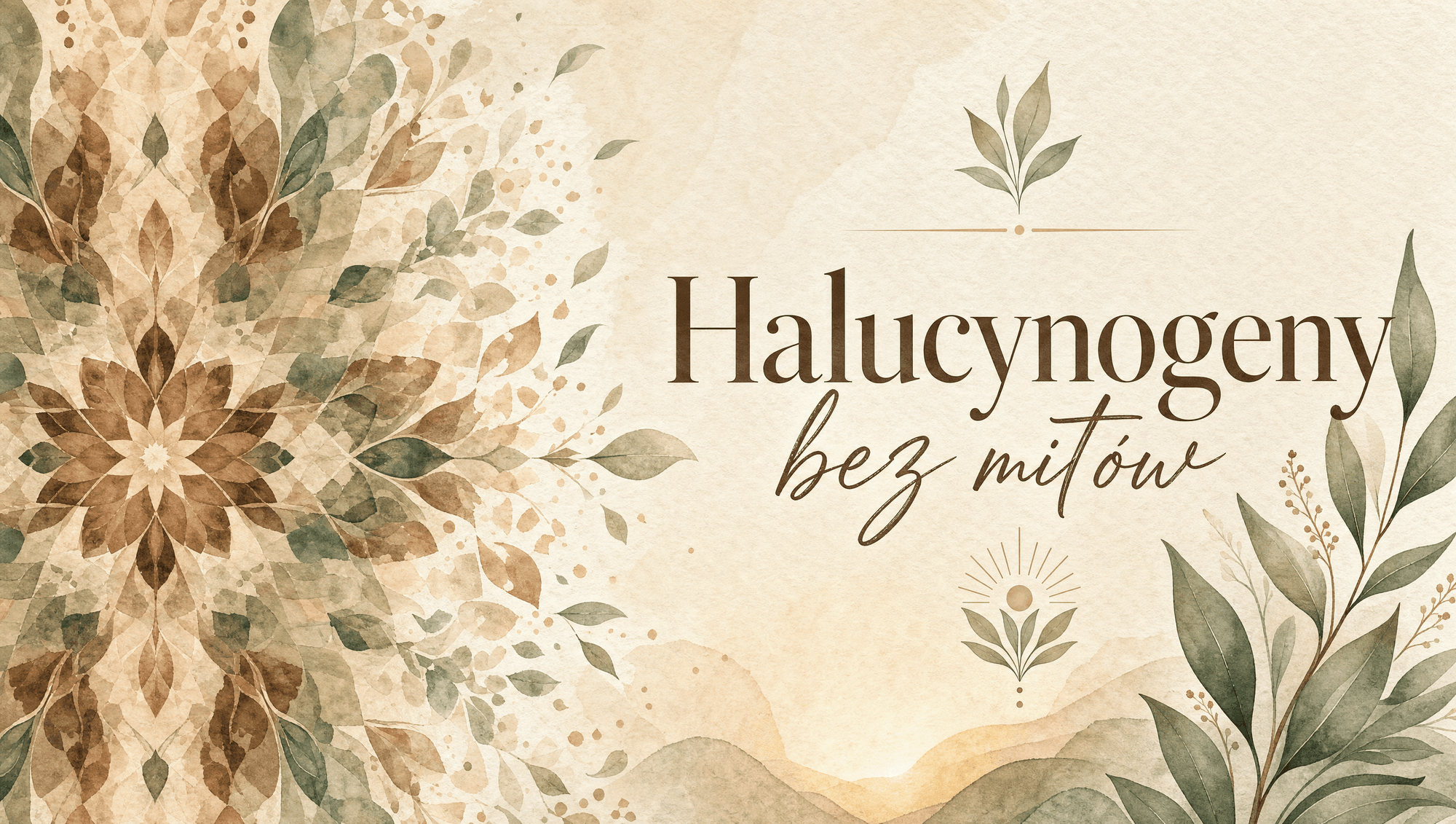 Halucynogeny — LSD, grzyby i ryzyka